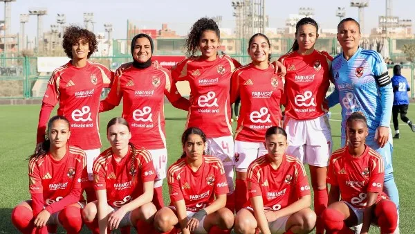 الأهلي يفوز على زد فى دوري الكرة النسائية