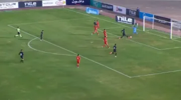 التعادل 1-1 يحسم الشوط الأول لمواجهة بتروجيت وحرس الحدود بالدوري