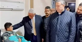 السفير الفلسطيني يتفقد الجرحى والمرضى الفلسطينيين بعدد من مستشفيات ومراكز العريش والشيخ زويد