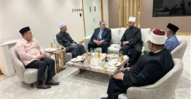 السفير المصري والقيادات الدينية في ماليزيا يستقبلوا وزير الأوقاف
