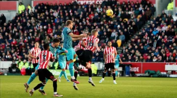 برينتفورد يكتسح ليستر سيتي برباعية في الدوري الإنجليزي