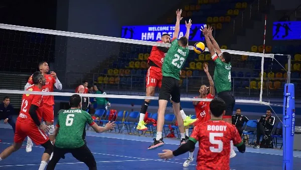 «رجال طائرة الأهلي» يفوز على سبورتنج في الدوري