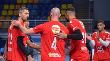 «رجال طائرة الأهلي» يواجه وادي دجلة في كأس مصر