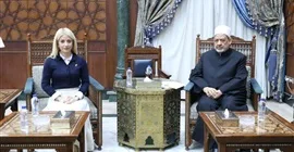 شيخ الأزهر يستقبل رئيسة مجلس النواب بقبرص لبحث سبل تعزيز التعاون المشترك