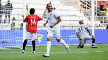 قدامى العراق يستهلون مشوارهم الخليجي بفوز على اليمن