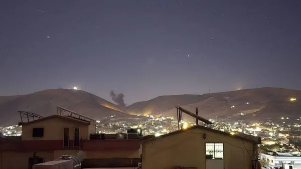 قصف إسرائيلي يستهدف معابر بين سوريا ولبنان.. فيديو