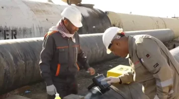 لمنع أي تسرب.. المباشرة باستبدال أجزاء من أنبوب نقل الغاز إلى كركوك