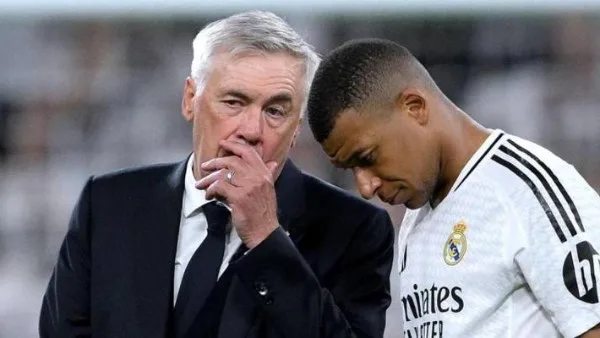 مبابي استثنائي.. أنشيلوتي يعلق على ثلاثية ريال مدريد أمام السيتي
