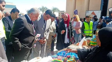 محافظ أسوان يهنئ فريق مكتبةمصر العامة لفوزه بالمركز الأول في ملتقى الأقصر للفنون