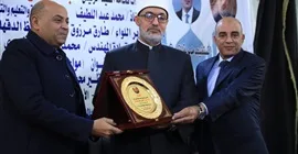 مفتي الجمهورية يلقي محاضرة لطلاب مدارس محافظة الدقهلية في “ندوة خطورة الشائعات”