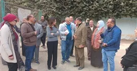 نائب محافظ الجيزة تتفقد الخدمات المقدمة للمواطنين بكفر غطاطي بالهرم