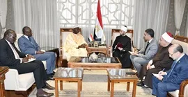 وزير الأوقاف يستقبل مستشار رئيس جمهورية السنغال للشئون الدينية
