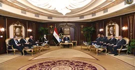 وزير الداخلية يستقبل مساعد الأمين العام لمنظمة الأمم المتحدة للمؤسسات الأمنية