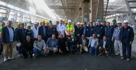 وزير قطاع الأعمال العام في جولة ميدانية موسعة بمصانع مجمع الألومنيوم بنجع حمادي