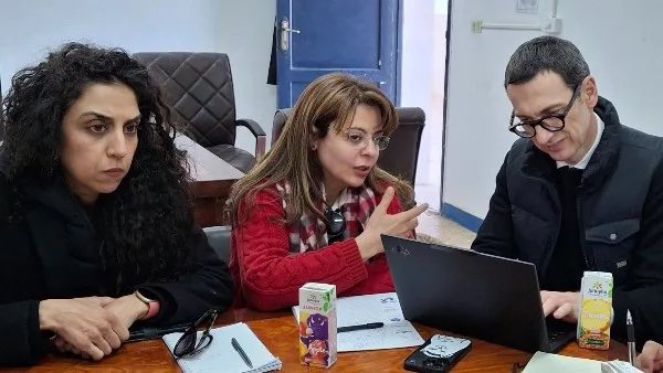 وفد من الإتحاد الأوروبي يزور مدرسة عمار للتكنولوجيا التطبيقية