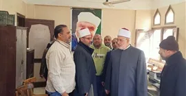 وكيل الأزهر يتفقد سير العمل بمنطقة الدقهلية الأزهرية