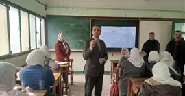 وكيل تعليم كفر الشيخ يتفقد عددا من المدارس للاطمئنان علي سير العملية التعليمية