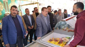 لبيع السلع بأسعار مخفضة.. محافظ المنوفية يتفقد معارض أهلا رمضان بأحياء شبين الكوم