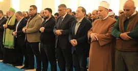 محافظ الجيزة يفتتح مسجد ال منصور بمدينة أكتوبر الجديدة