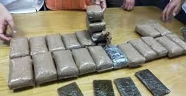 مكافحه المخدرات تضبط 20 كيلو ايس بحوزة تشكيل عصابى في بولاق الدكرور