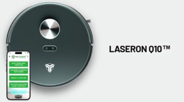 جهاز MECTURING Laseron Q10.. روبوت تنظيف منزلي ذكي بثلاث تقنيات ومسح خريطة المنزل