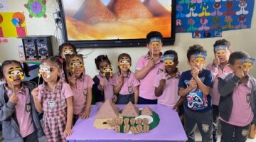 كلية التربية للطفولة المبكرة بجامعة القاهرة تحتفل بافتتاح المتحف المصري الكبير