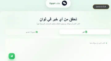 طريقة التحقق من الأخبار والصور المزيفة عبر منصة شات EGYPT: الرابط والخطوات